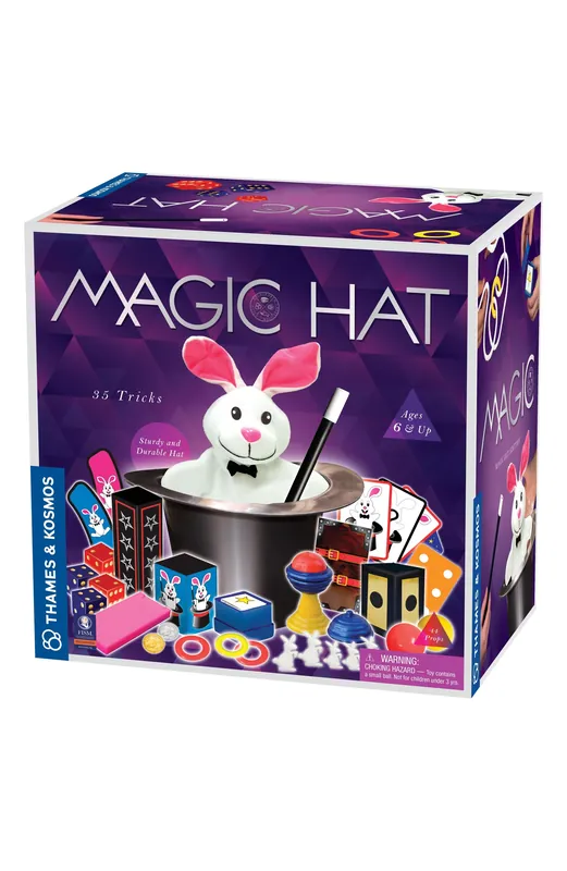 Magic Hat Kit With 35 Tricks, Multicolor