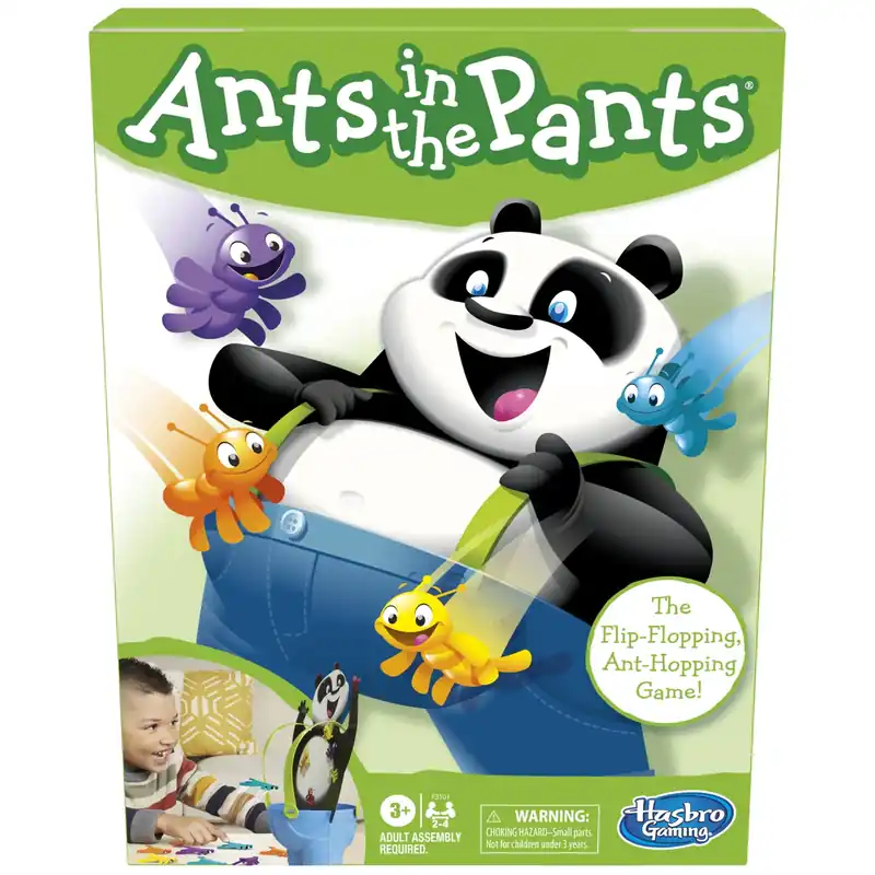 Ants In The Pants Board Game By Hasbro For Kids Ages 3 And Up, Multicolor