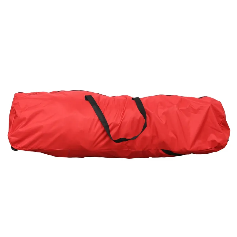 Red Rolling Tree Bag 7.5 Ft H X 22 In W X 16.5 In D