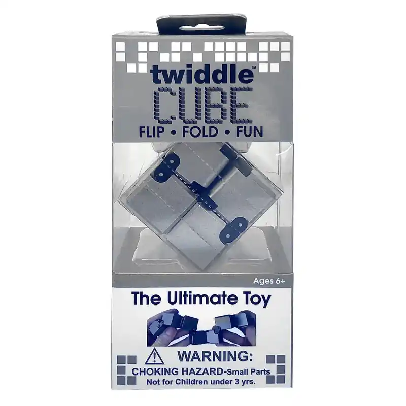 Twiddle Fidget And Puzzle Toy - Metal And Plastic, 9.75 X 12.25 X 9.55 In.