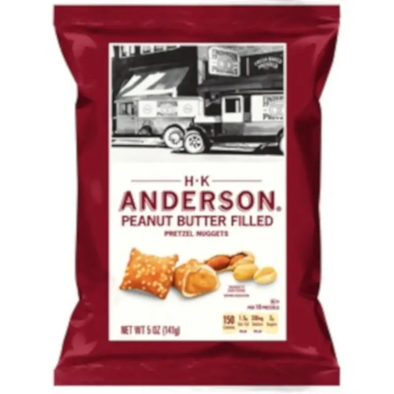 H-k Anderson Peanut Butter Pretzels 5 Oz Bagged