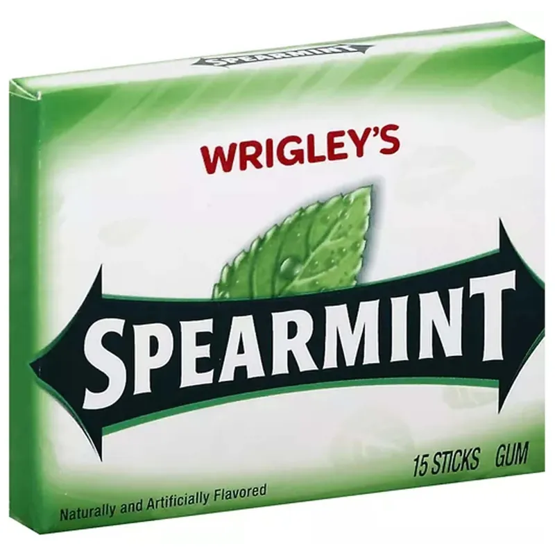 Spearmint Chewing Gum 1 Pk