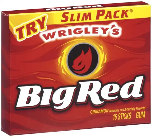 Big Red Cinnamon Chewing Gum 15 Pc