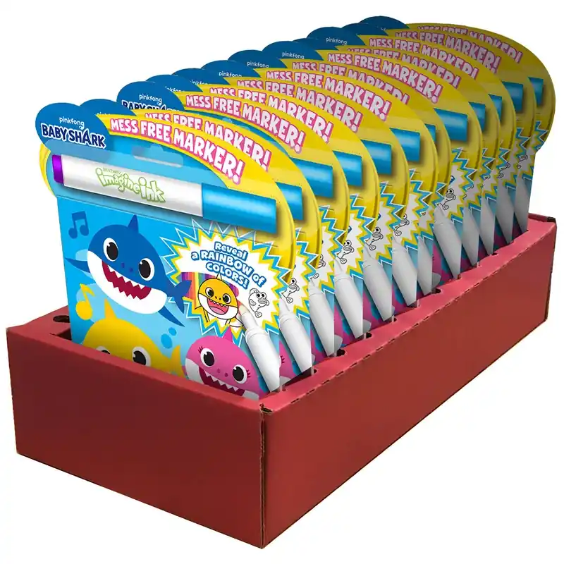 Mixed Coloring Book With Mess Free Marker, 24 Pages, 15.1 In Height