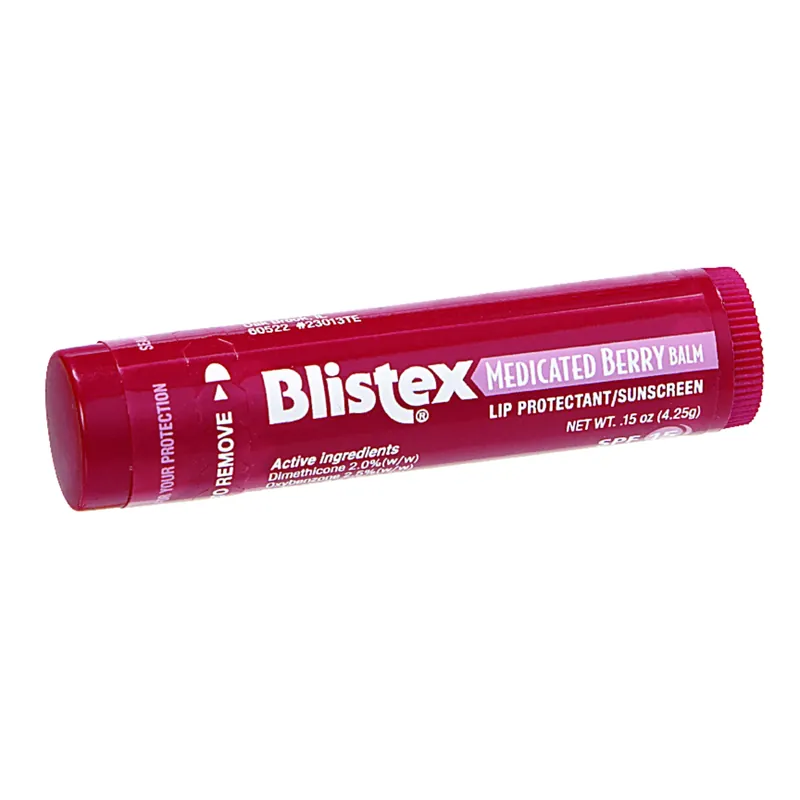 Berry/mint Scent Medicated Lip Balm 0.15 Oz 1 Pk