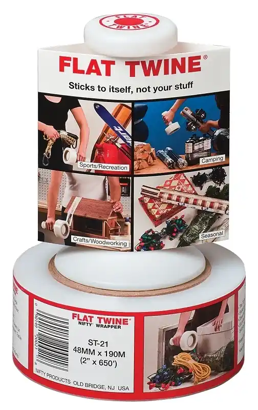 Flat Twine Roll, 2 In. X 650 Ft.
