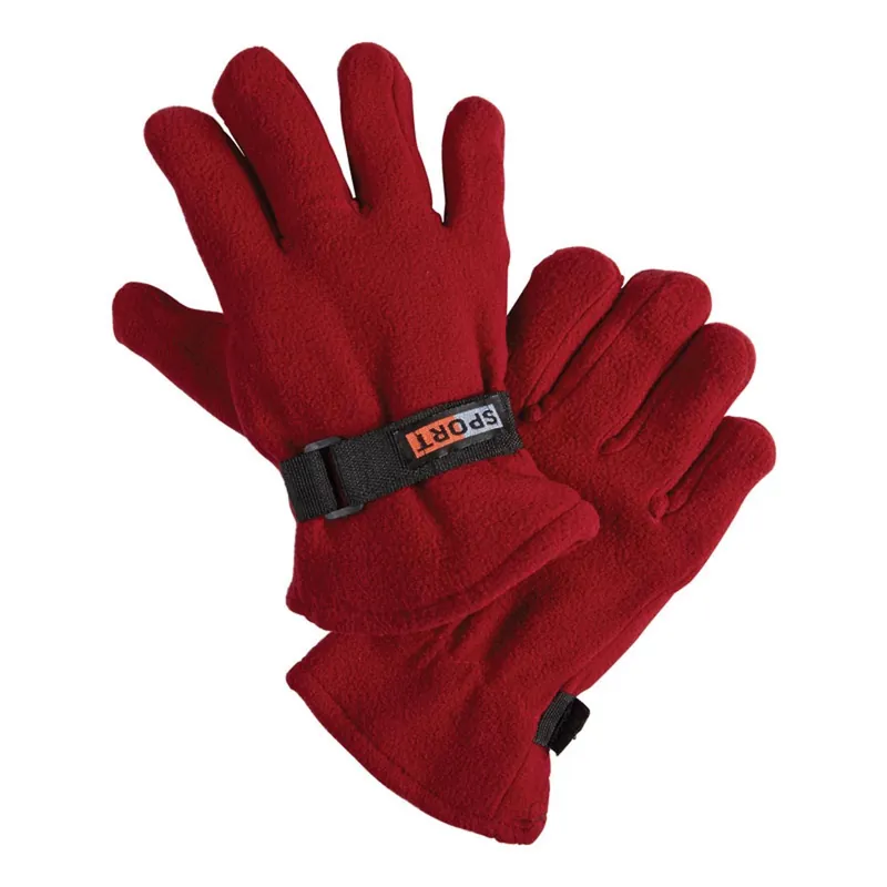 Polar One Size Fits All Fleece Cold Weather Assorted Gloves