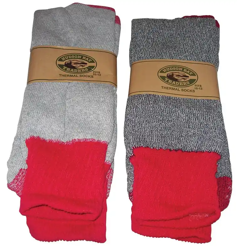 Hudson Bay Traders Goods Thermal Sock Cotton 1 Pk