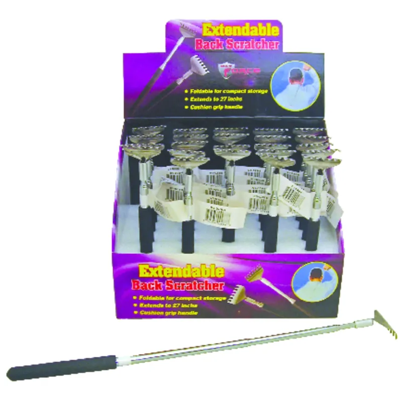 Back Scratcher Metal/rubber 1 Pk