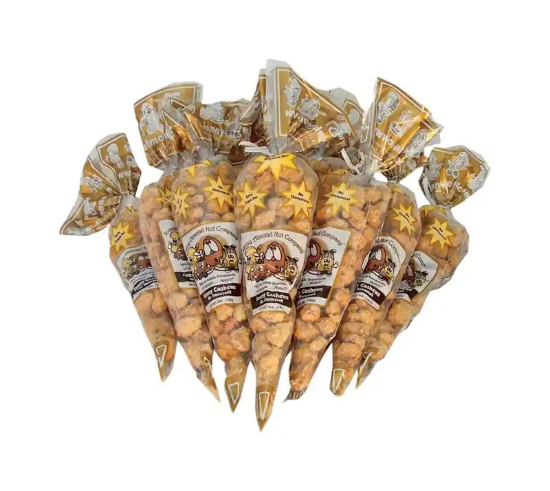 Honeysalt Cashews 4 Oz Bagged