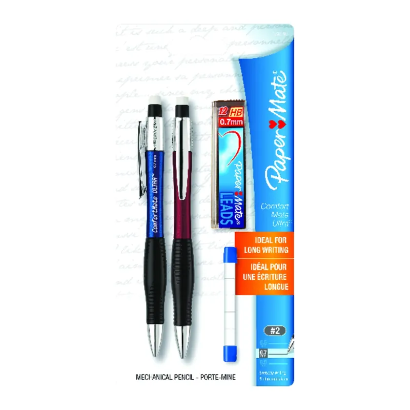 Comfort Mate Ultra 2hb 0.7 Mm Mechanical Pencil 2 Pk