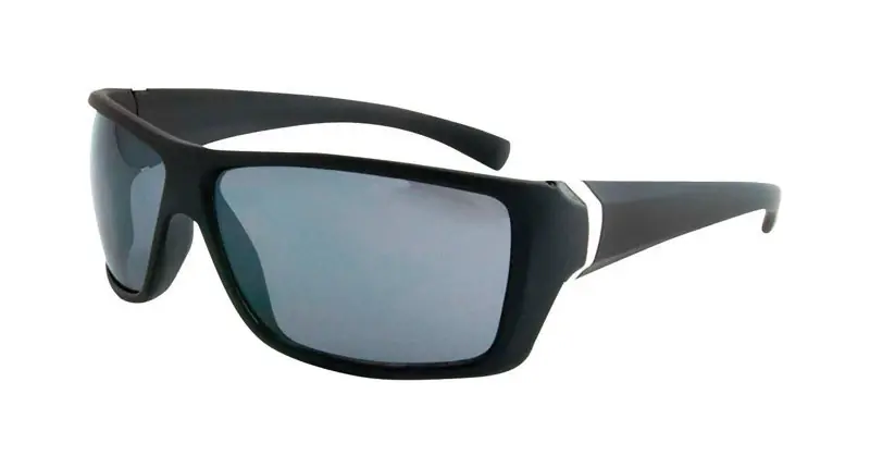 Urban Unisex Black Frame Gray Lens Sunglasses