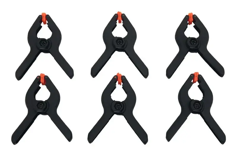 Mini Spring Clamp Set 6 Pk