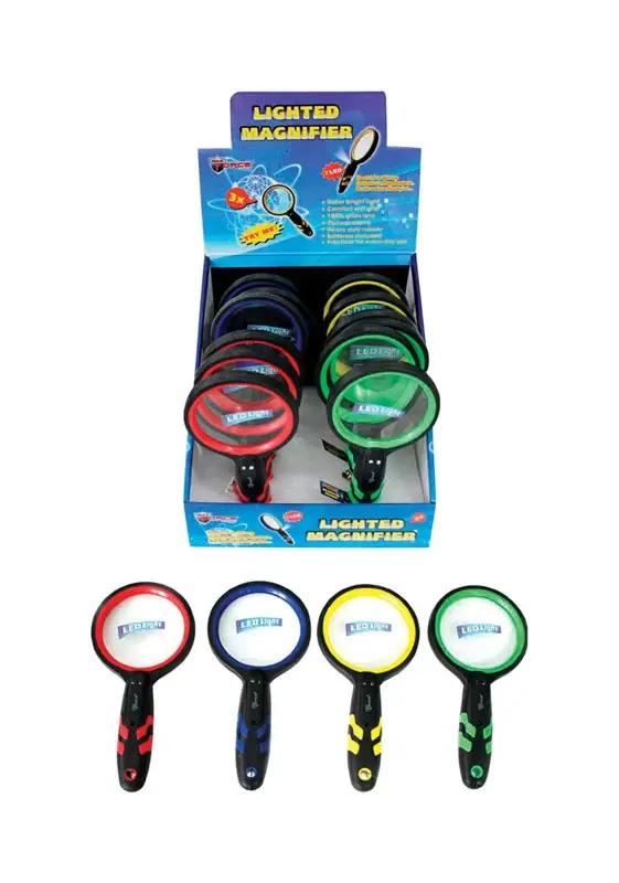 Round 3 Times Led Magnifying Glass