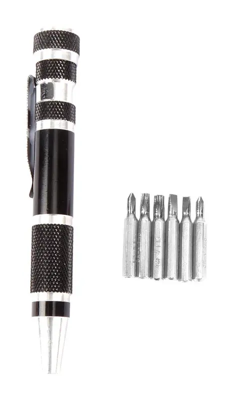 6-in-1 Screwdriver 6 In. 7 Pc