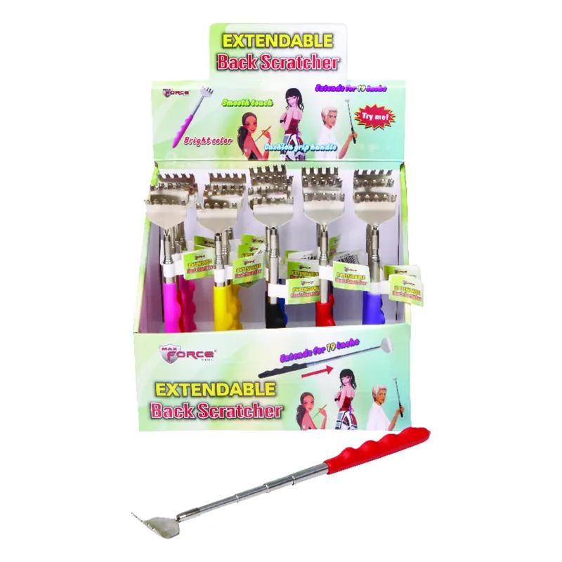 Health And Beauty Back Scratcher Chrome 1 Pk