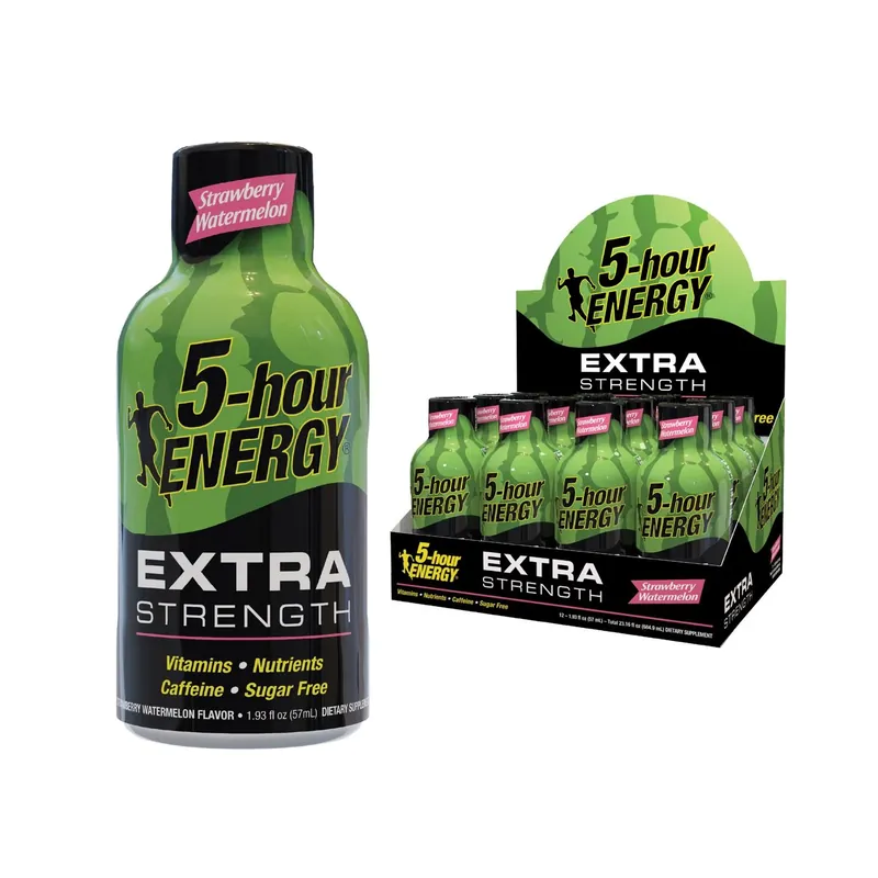 5-hour Energy Extra Strength Sugar Free Strawberry Watermelon Energy Shot 1.93 Fl. Oz.