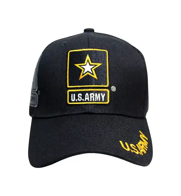 U.s. Army Logo Baseball Cap Black One Size Fits All