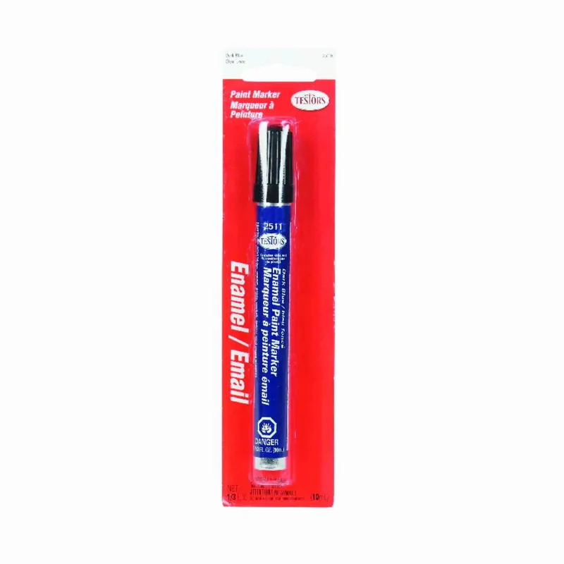 Gloss Dark Blue Enamel Paint Marker 0.3 Oz