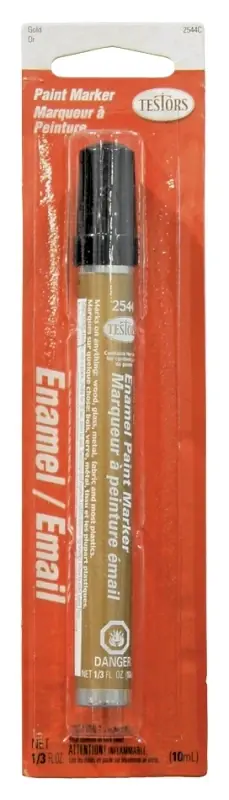 Metallic Gold Enamel Paint Marker 0.3 Oz