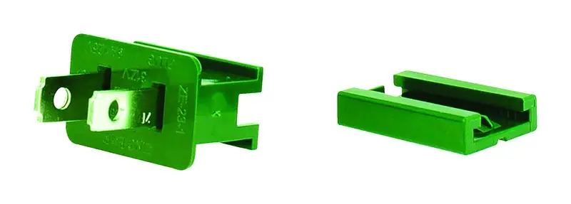 Commercial And Residential Plastic Male Zip Plug Non-nema