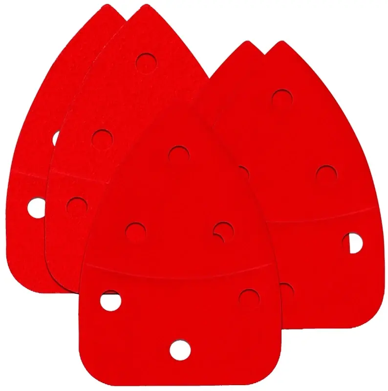5-1/2 In. L X 3-7/8 In. W Assorted Grit Aluminum Oxide Mouse Sandpaper 5 Pk