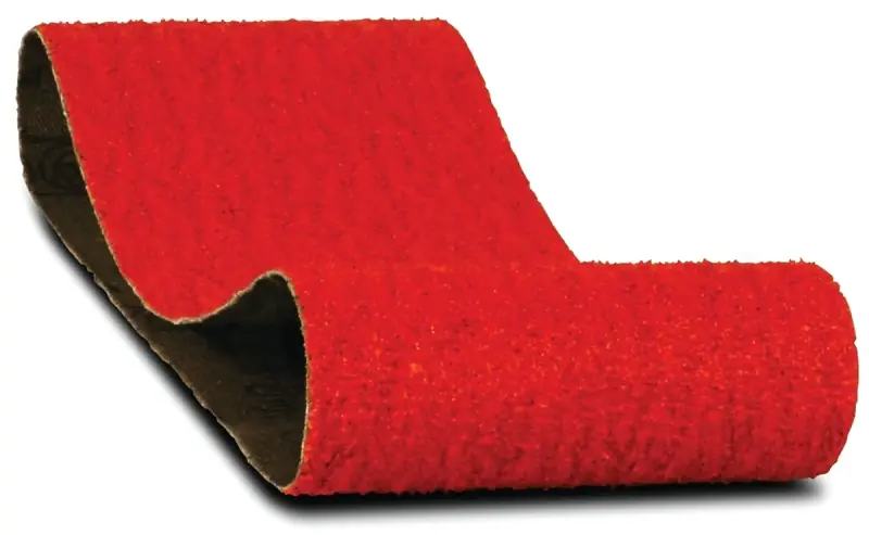 18 In. L X 3 In. W 50 Grit Zirconium Oxide Sanding Belt 5 Pk