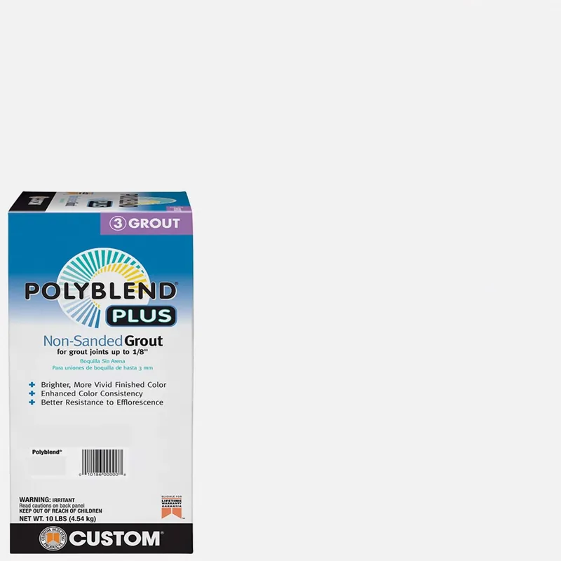 Polyblend Plus Indoor And Outdoor Arctic White Non-sanded Grout 10 Lb