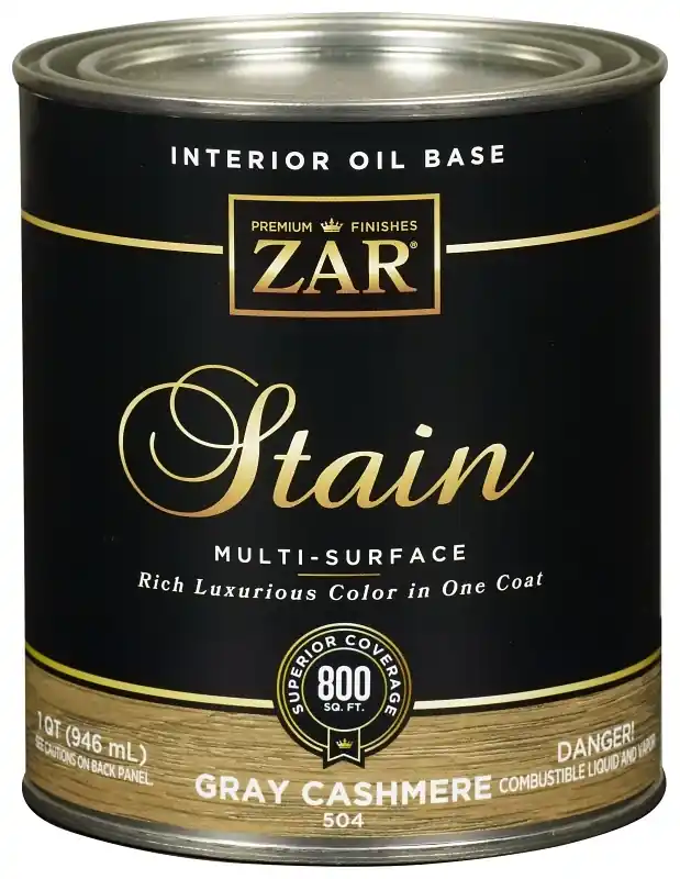 Interior Wood Stain, Gray Cashmere, Qt.