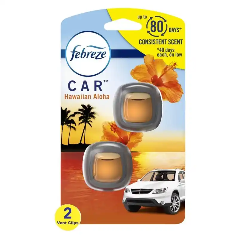 Hawaiian Aloha Scent Car Air Freshener 0.06 Oz Liquid 2 Pk