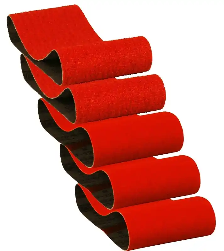 21 In. L X 3 In. W Premium Zirconium Blend Abrasive Sanding Belt Assorted Grit Assorted 5 Pk