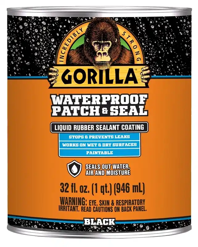 Waterproof Patch & Seal, Black, 32-oz. Liquid