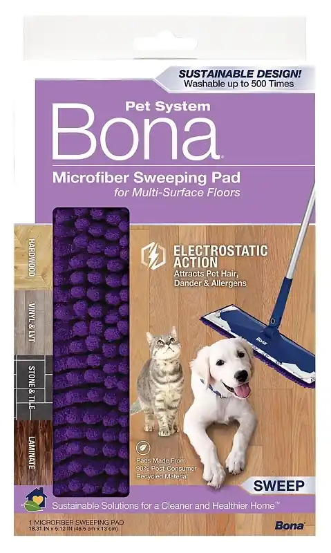 8.31 In. Microfiber Sweeping Pad 1 Pk