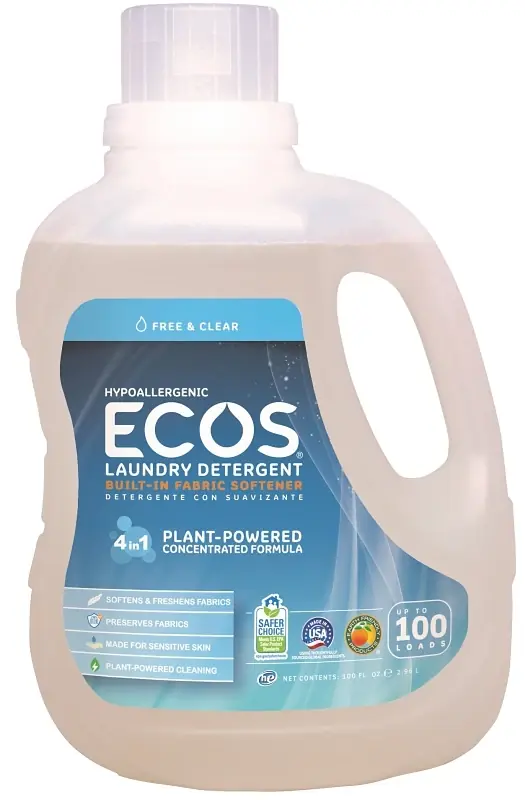 Free & Clear Scent Laundry Detergent Liquid 100 Oz 1 Pk