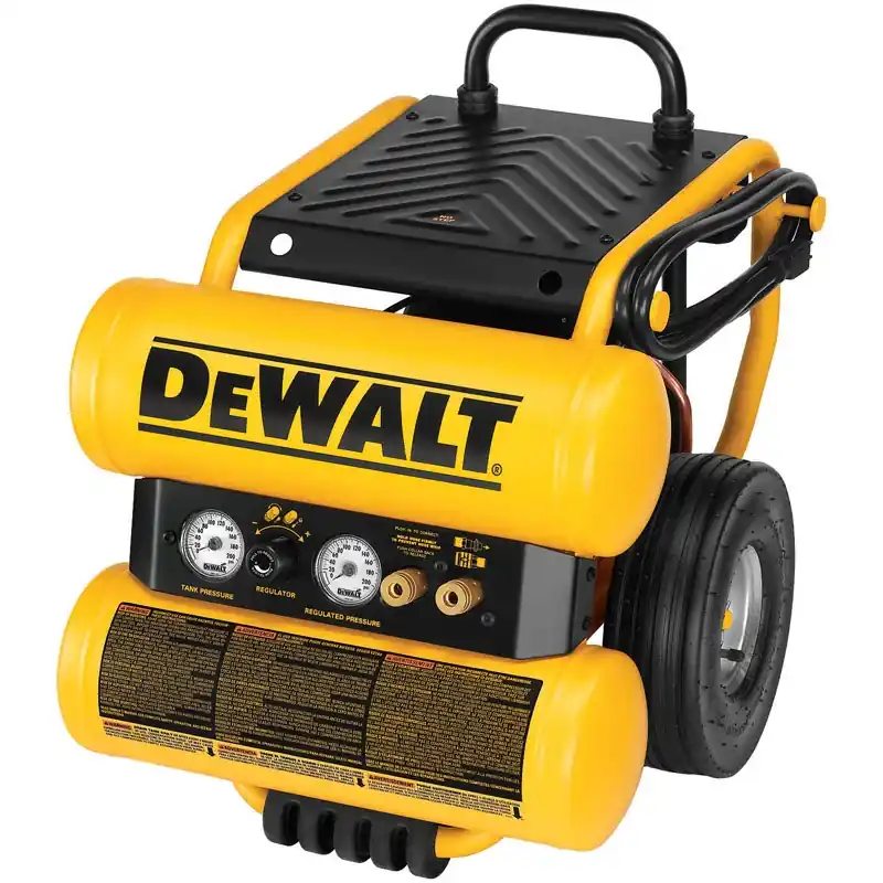 Electric Air Compressor, Wheeled, 1.1-hp, 4-gallon