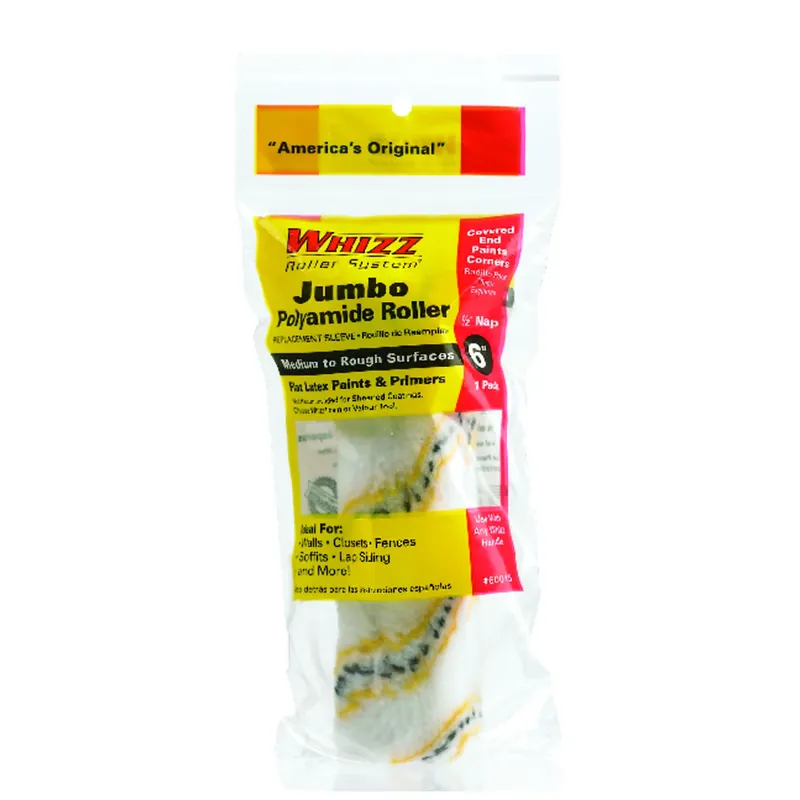 Maximus Polyamide Fabric 6 In. W X 1/2 In. Jumbo Mini Paint Roller Cover 1 Pk