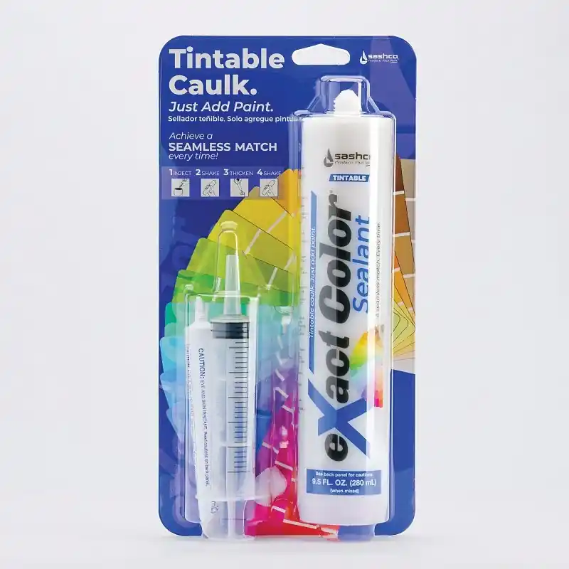 Exact Color Tintable Caulking Kit, 9.5-oz.