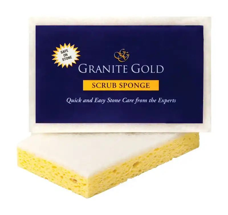 Delicate, Light Duty Scrubber Sponge For Granite 1 In. L 1 Pk