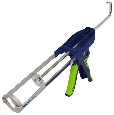 Drip Free Caulk Gun With Spout Cutter, 9 In.