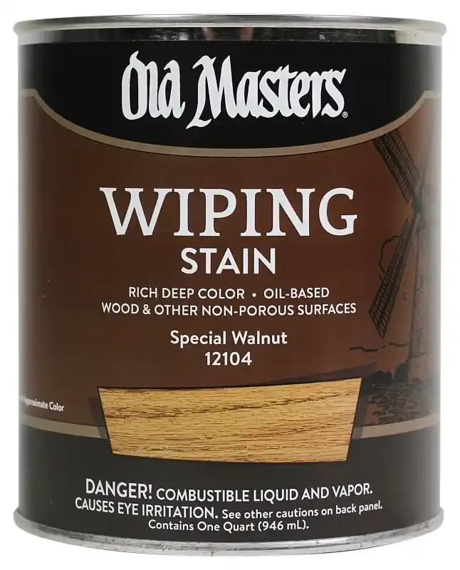 Wiping Stain, Oil-based, Special Walnut, 1-qt.