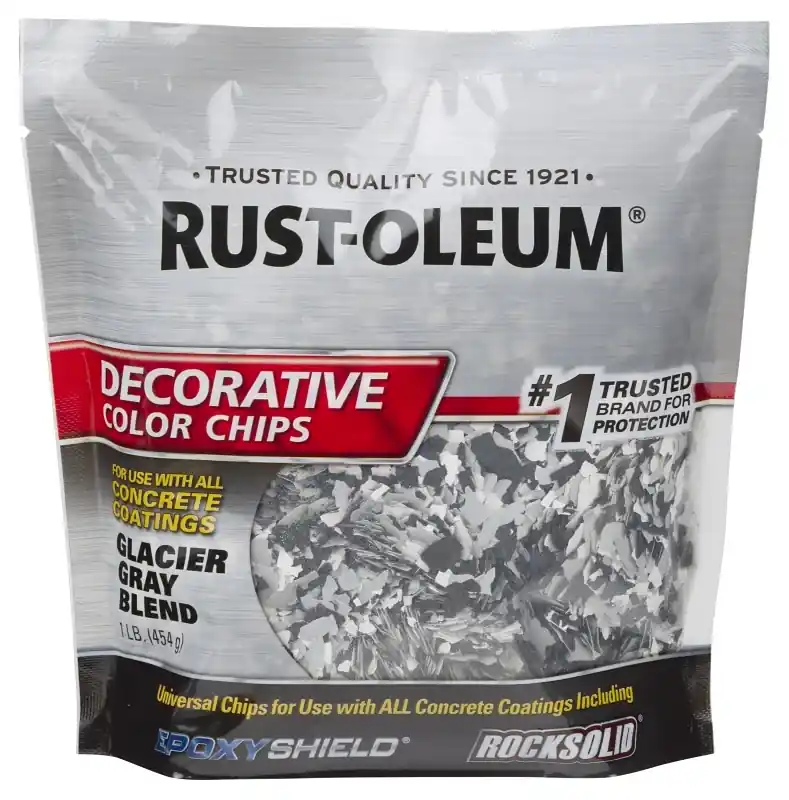 Epoxyshield Decorative Color Chips, Glacier Gray Blend, 1-lb.