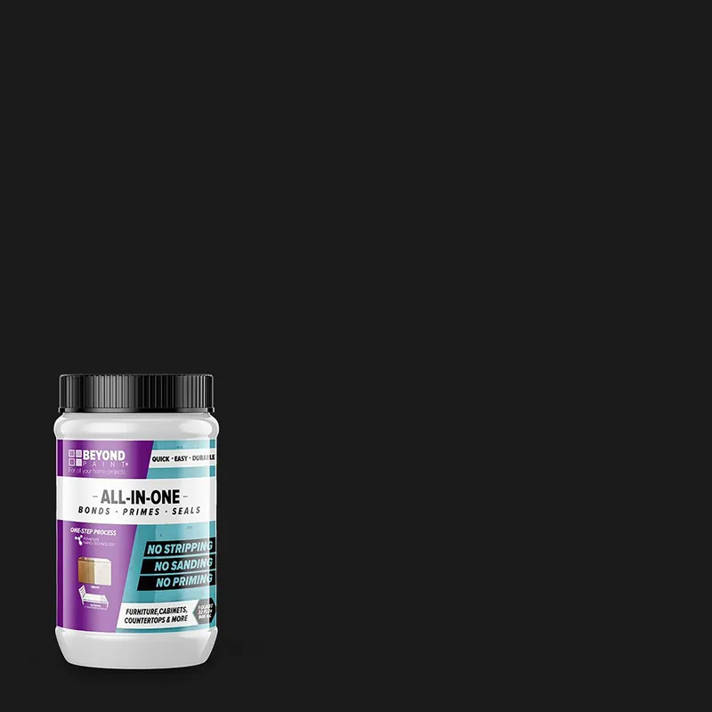 All-in-one Refinishing Paint, Licorice, 1-qt.