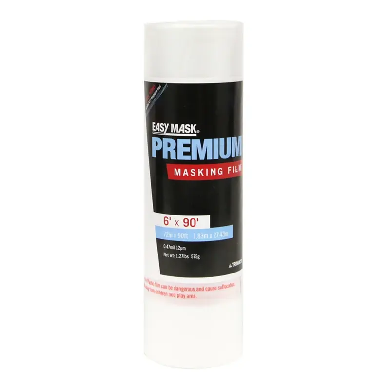 6 Ft. W X 90 Ft. L X 0.5 Mil Plastic Masking Film 1 Pk