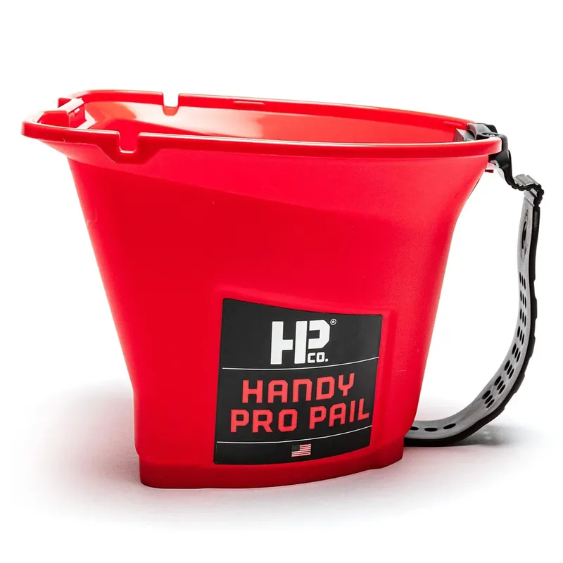 Paint Pail, Red, 1/2 Gallon Capacity