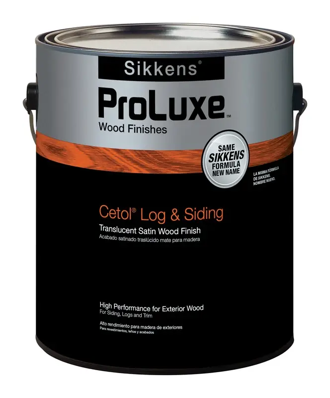 Log & Siding Wood Finish, Transparent Natural, 1-gallon