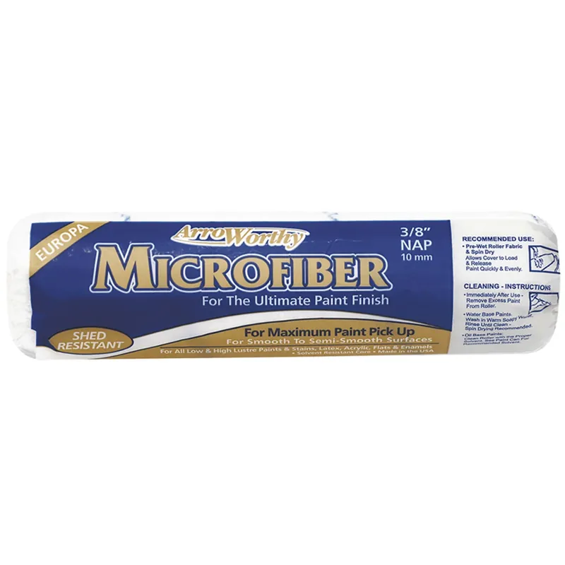 Pro-line Microfiber 18 In. W X 3/8 In. Paint Roller Cover 1 Pk