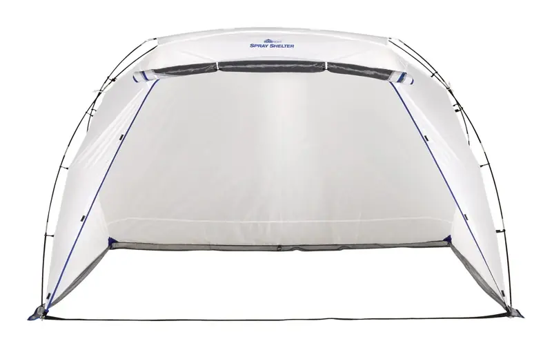 6 Ft. W X 9 Ft. L Paper/poly Spray Shelter 1 Pk