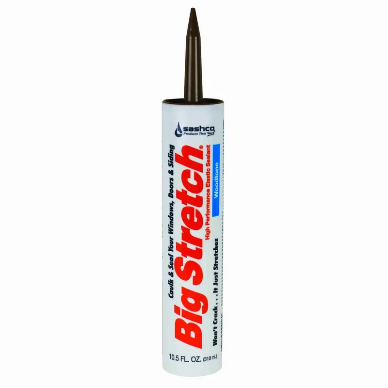 Big Stretch Woodtone Elastomeric Acrylic Latex Door/siding/ Window Caulk 10.5 Oz
