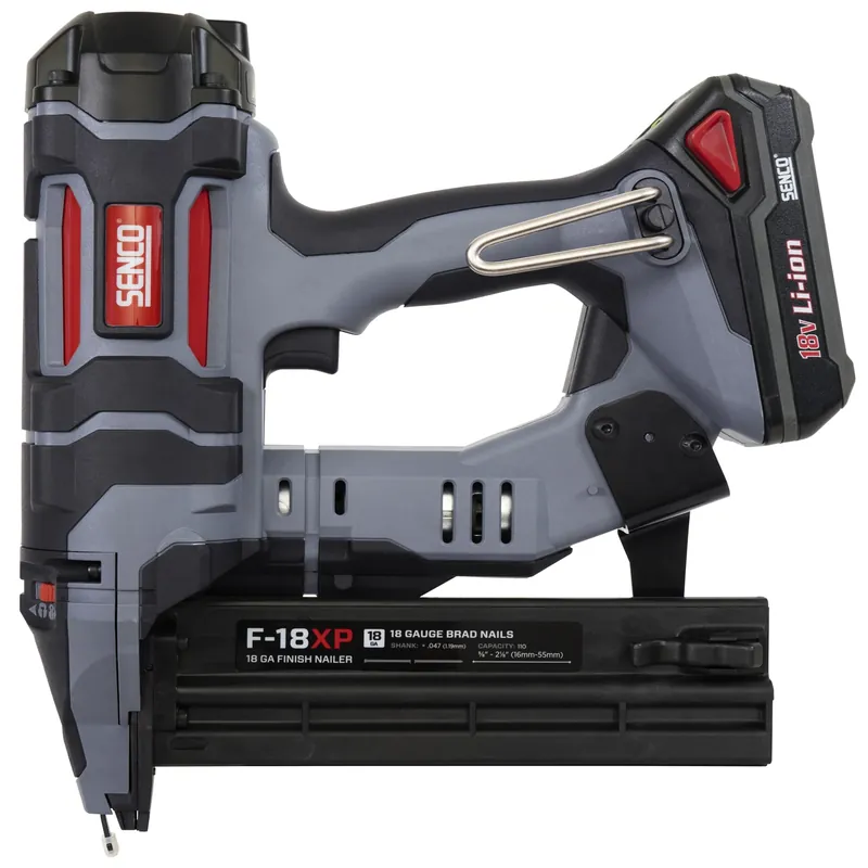 16 Gauge Cordless Pneumatic Finish Nailer Kit With Battery & Charger, 18 Volt