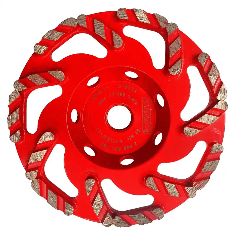 Diamond Cup Wheel, Masonry, 4-in.